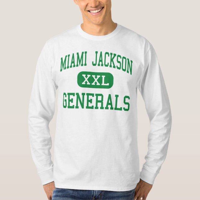 Camiseta Miami Jackson - generales - alta - Miami la (Anverso)