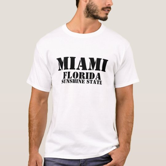 CAMISETA MIAMI, LA FLORIDA