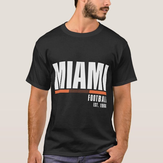 Camiseta Miami National Football 2023 girl (Anverso)