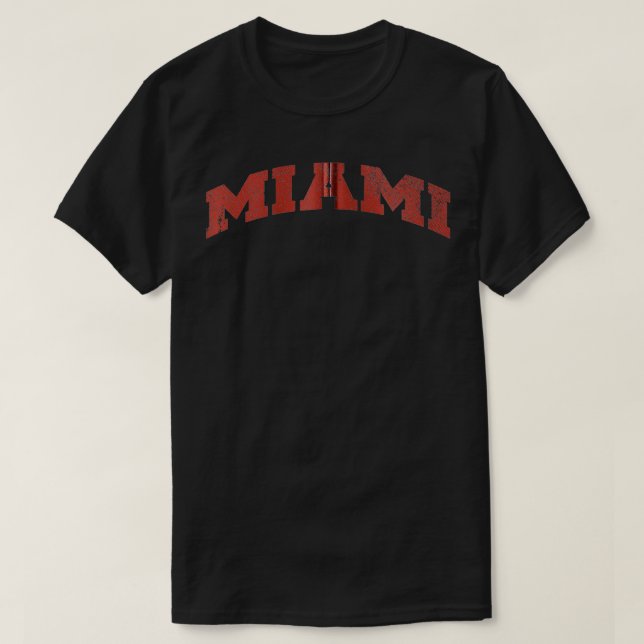 Camiseta Miami Ohio Classic Deportes Atléticos con problema (Diseño del anverso)