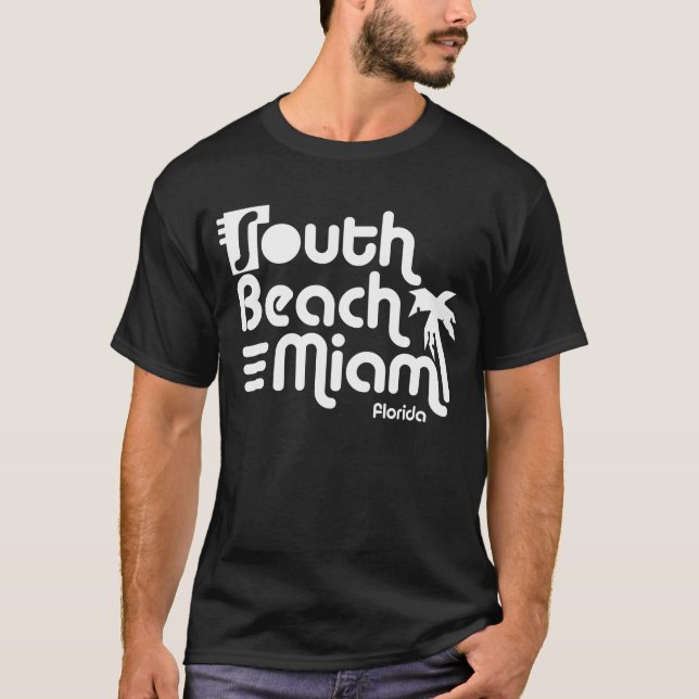 Camiseta Miami South Beach (Anverso)