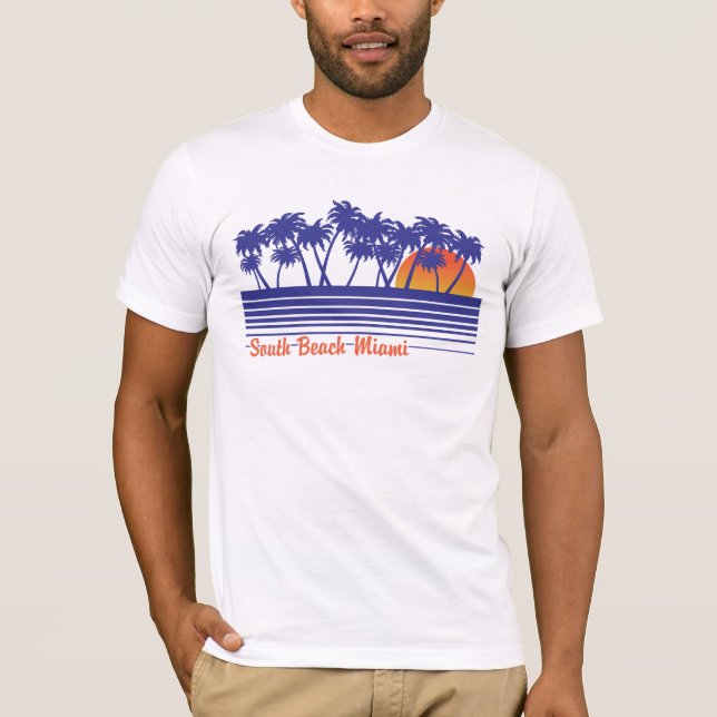 Camiseta Miami South Beach (Anverso)