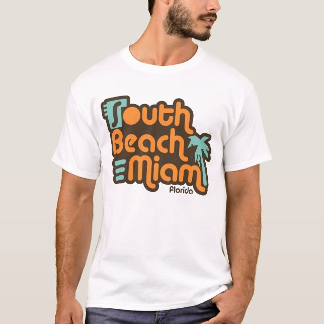 Camiseta Miami South Beach (Anverso)