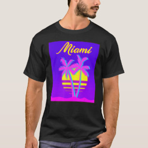 Camiseta Miami Summer Vacation Beach