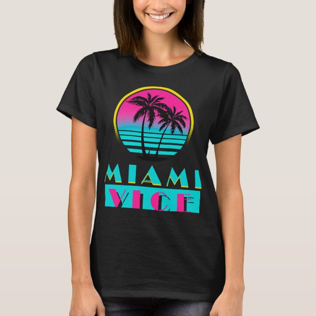 Camiseta Miami Vice (Anverso)