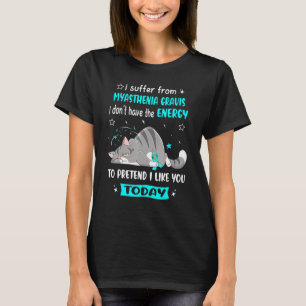 Camiseta Miastenia Gravis Warrior I Sufre Miastenia