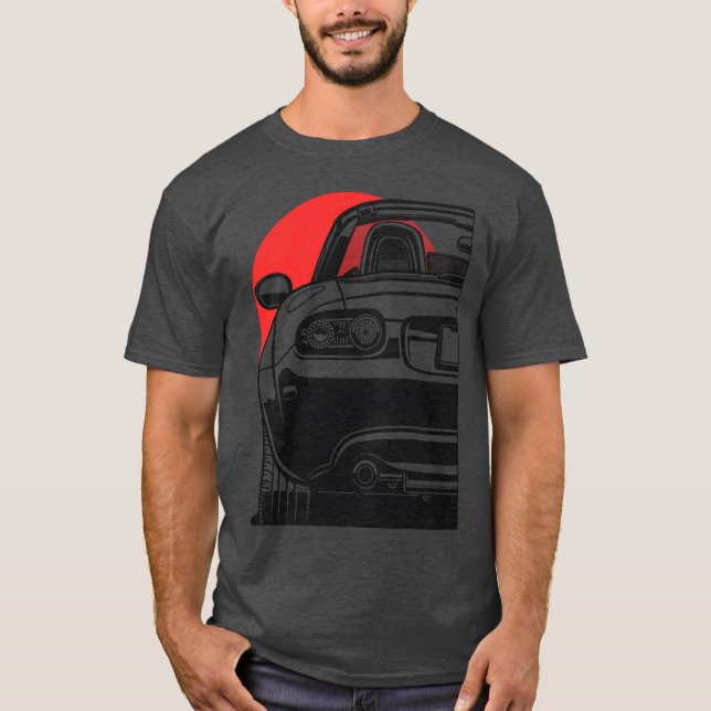 Camiseta Miata MX5 friends (Anverso)