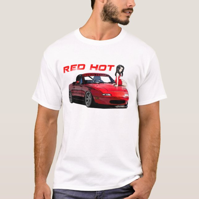 Camiseta Miata MX-5 candente (Anverso)