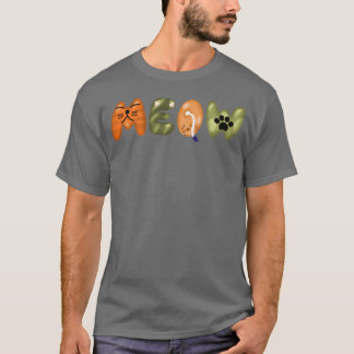 Camiseta Miau divertido