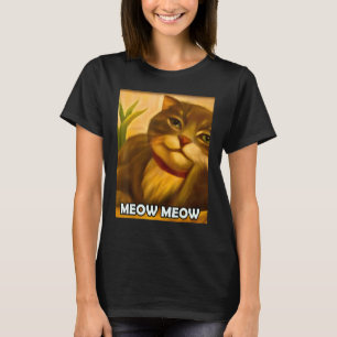 Camiseta Miau Miau Gato Lindo Gatito Gatito Al Estilo Gato