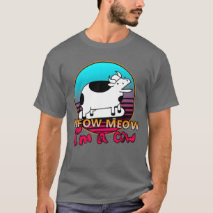 Camiseta Miau Miau Soy una vacaMiau Miau Soy una vaca Vinta
