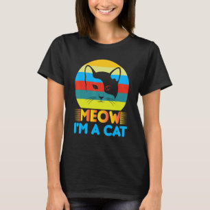 Camiseta Miau soy un gato