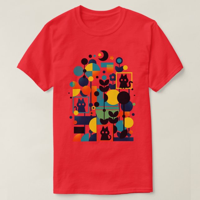 Camiseta MiauHaus (Diseño del anverso)