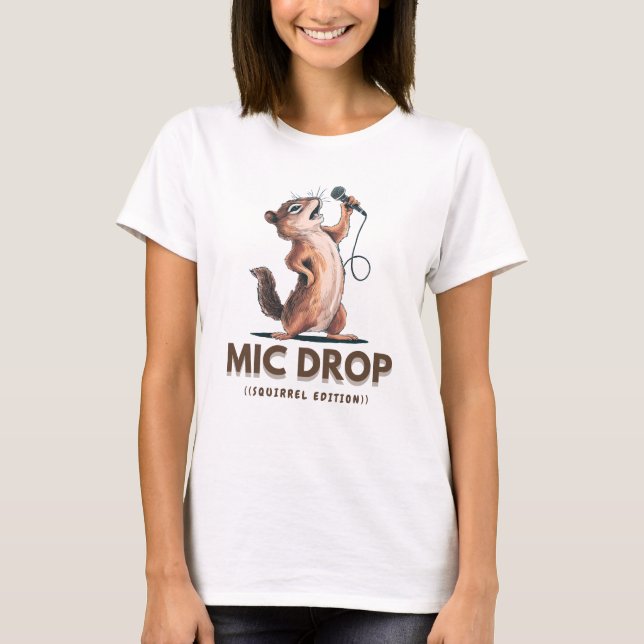 CAMISETA MIC DROP - EDICIÓN SQUIRREL (Anverso)