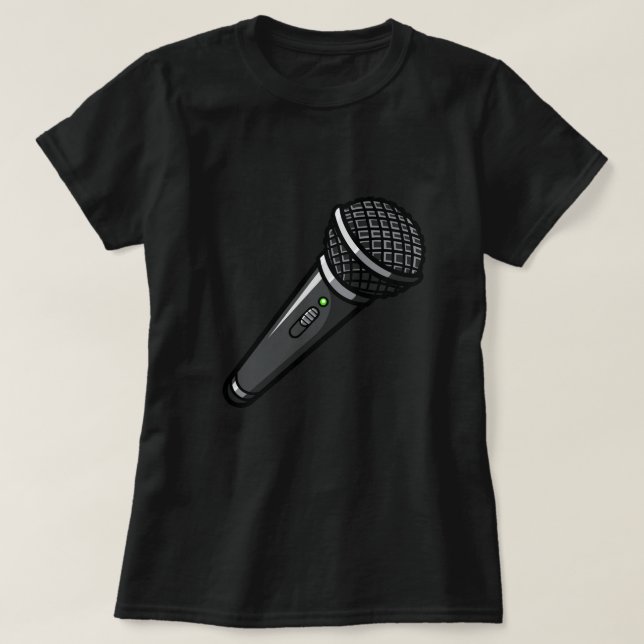 Camiseta Mic fiesta (Diseño del anverso)