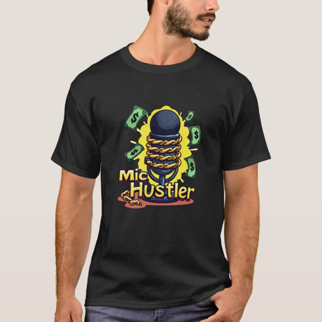 Camiseta Mic Hustler (Anverso)