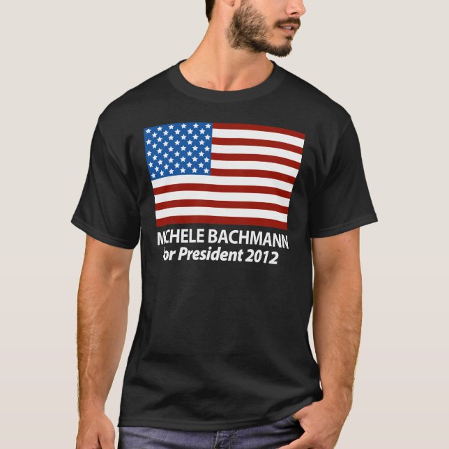 Camiseta Micaela Bachmann para el presidente 2012 (Anverso)