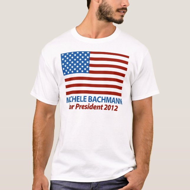 Camiseta Micaela Bachmann para el presidente 2012 (Anverso)