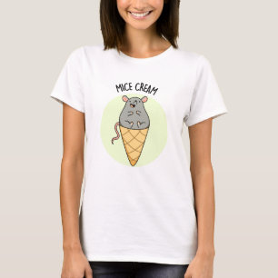 Camiseta Mice Cream Funny Ice Cream Pun