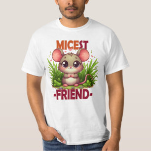 Camiseta Micest Friend divertido juego de palabras Cute beb