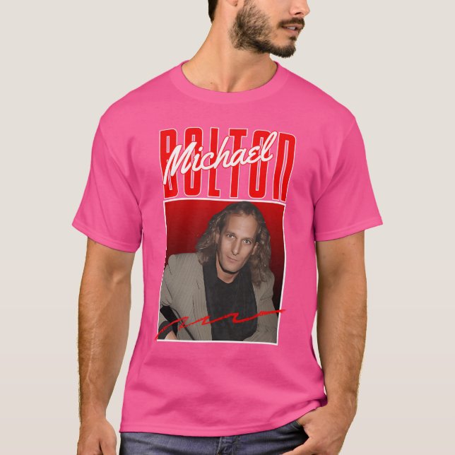 Camiseta Michael Boltonoriginal Retro (Anverso)