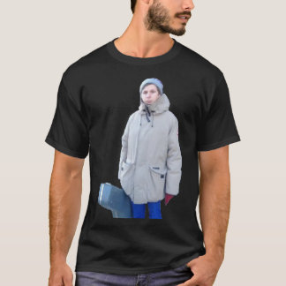 Camiseta Michael cera Pegatina de abrigo grande