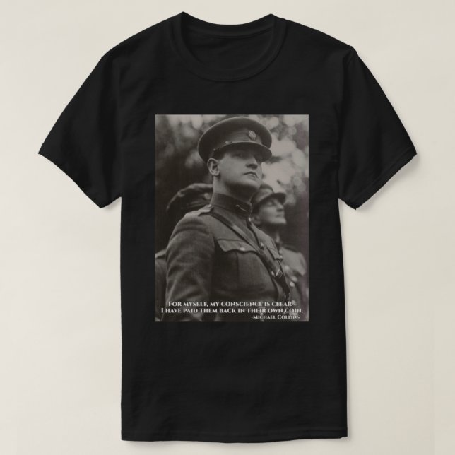 Camiseta Michael Collins - Les He Pagado De Nuevo En Su O (Diseño del anverso)