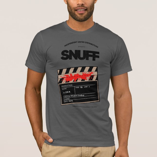 Camiseta Michael Findlay's Snuff 1976 Classic (Anverso)