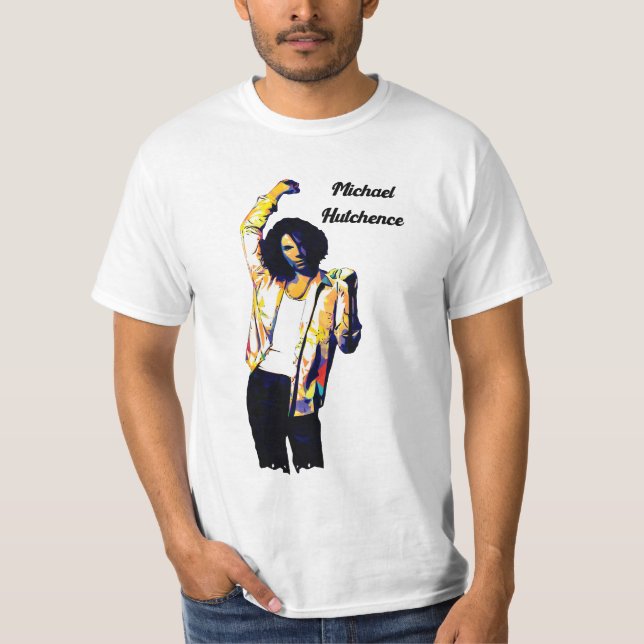Camiseta Michael Hutchence Colorful (Anverso)