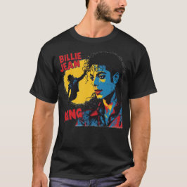 Camiseta Michael Jackson Billie Jean Rey de la Música Pop V