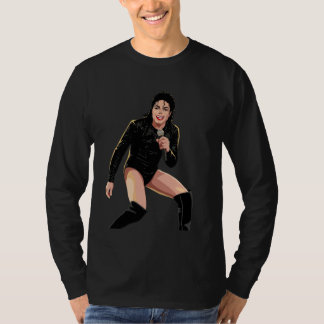 Camiseta Michael Jackson en vivo Bad World Tour Aintree 198