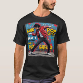 Camiseta Michael Jackson Rey del Pop para Siempre | Beat It