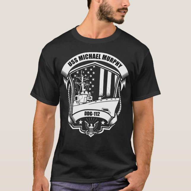 Camiseta michael murphy de uss (Anverso)