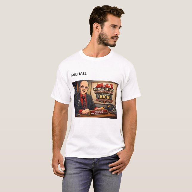 Camiseta Michael Richard (Anverso completo)