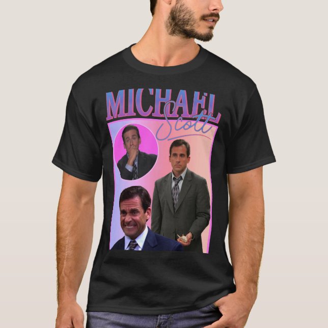 Camiseta Michael Scott Classic T-Shirt (Anverso)