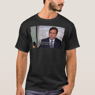 Camiseta michael scott se siente superstitous (la oficina) 
