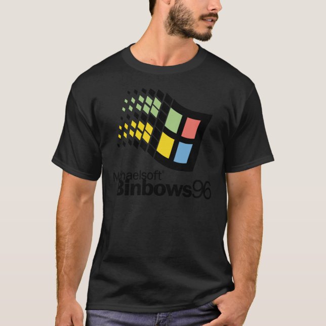 Camiseta Michaelsoft Binbows 96 Essential  (Anverso)