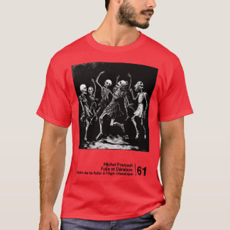 Camiseta Michel Foucault Arte gráfico de estilo mínimo TShi