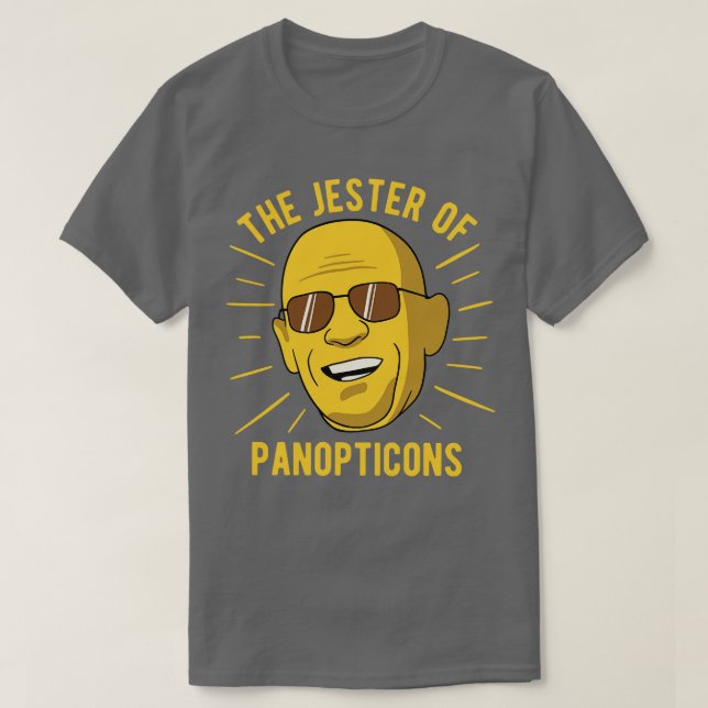 Camiseta Michel Foucault Filosofía El Éster De Panoptico (Diseño del anverso)