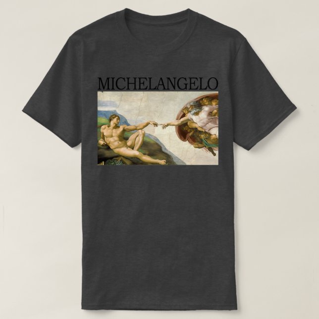 Camiseta Michelangelo (Diseño del anverso)