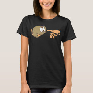 Camiseta MichelAngelo Creación de Adam Sloth Chiller Sloth
