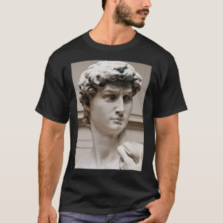 Camiseta Michelangelo David (Head)