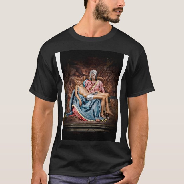 CAMISETA MICHELANGELO PIETÀ (Anverso)