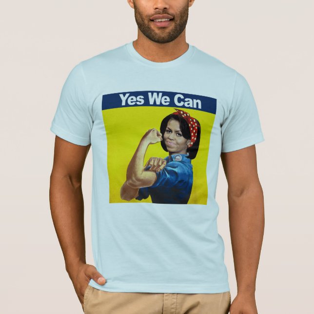 Camiseta MICHELLE el REMACHADOR - SÍ NOSOTROS CAN.png (Anverso)