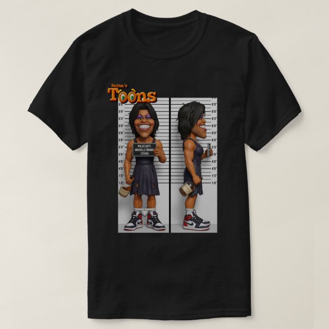 CAMISETA MICHELLE "GRAN MIKE" OBAMA (Diseño del anverso)