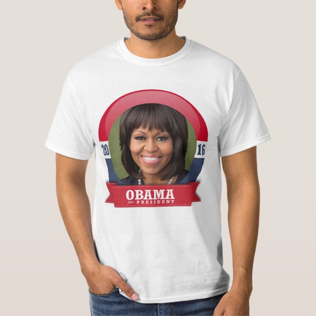 CAMISETA MICHELLE OBAMA 2016 (Anverso)