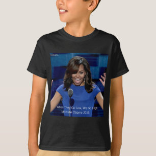 Camiseta Michelle Obama Colectivo "Vamos Alto"