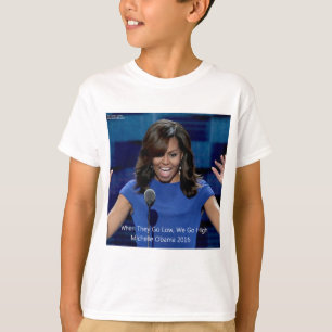 Camiseta Michelle Obama Colectivo "Vamos Alto"