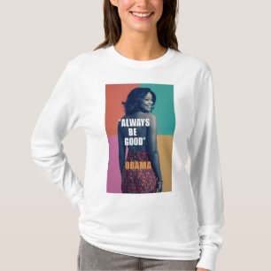 Camiseta "Michelle Obama: La influencia elegante - Adoptar