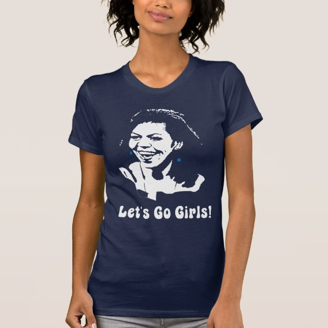 Camiseta ¡Michelle Obama nos dejó ir los chicas! (Anverso)